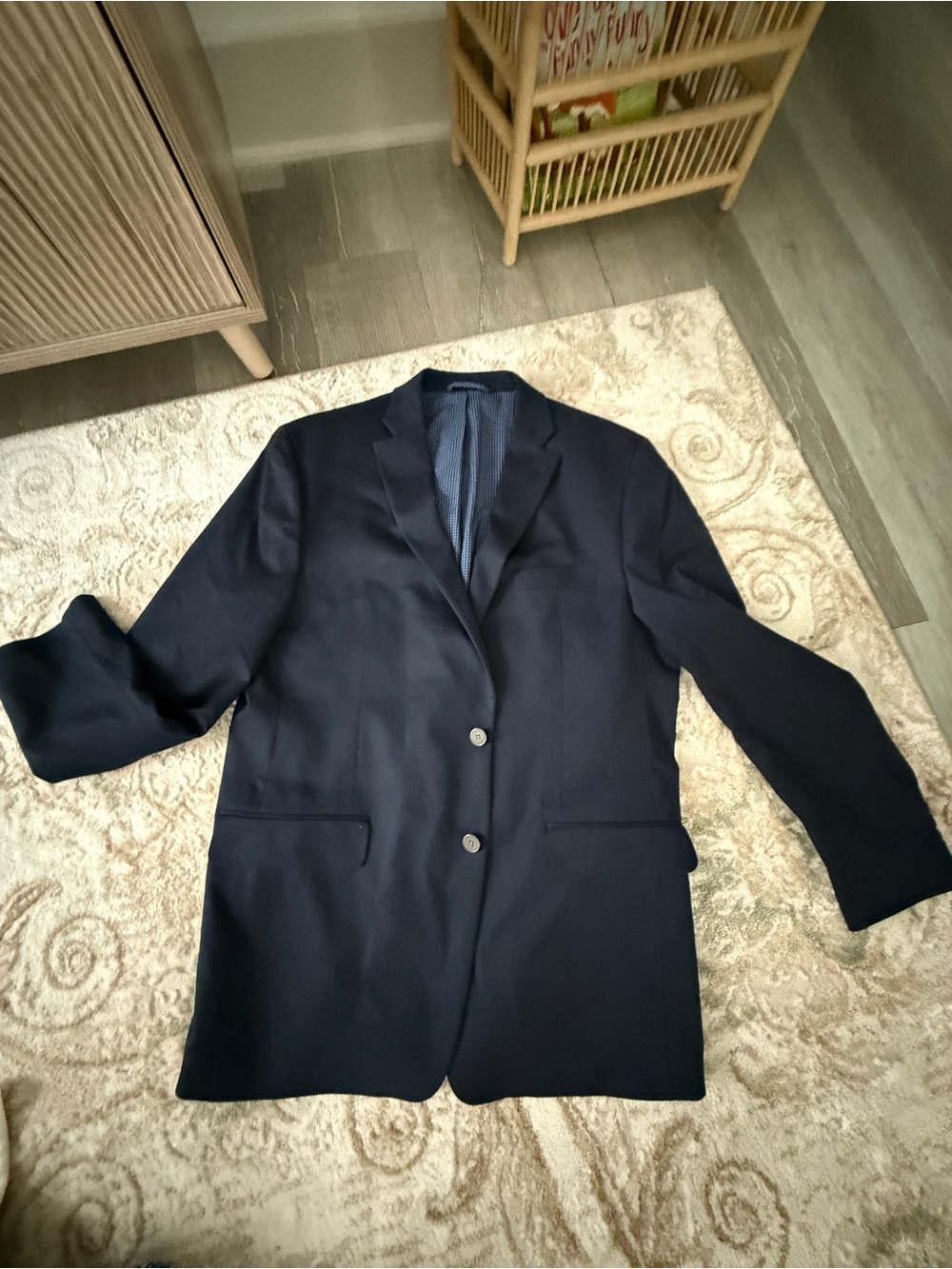 Michael Kors Dark Navy Men's Sport Coat Blazer